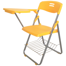 培训椅带桌板课桌椅带写字板椅折叠椅子辅导班椅补习班椅子一体间