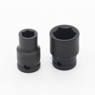 Nanyu Tools Black Short Small Air Impact Wrench Pneumatic Hex Socket 1/2 Pneumatic Wrench Socket 8-36