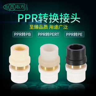 Adapter PPR to PE to PERT to PB20/25/32 pipe fittings 4/6 minutes 1 inch water pipe fittings