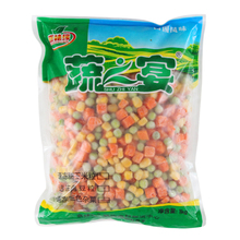 蔬之宴三色杂菜1Kg*10包 蔬菜什锦菜玉米粒胡萝卜甜青豆速冻蔬菜