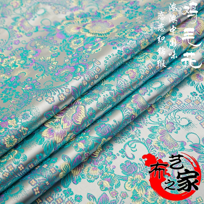 Cloth, silk cheongsam, brocade, Chinese style