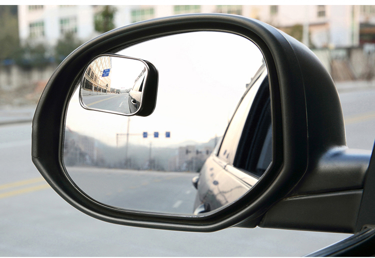 Car rearview mirror, small round mirror, blind spot mirror, high-definition blind area mirror, wide-angle mirror, reversing mirror, auxiliary mirror, adjustable reflector