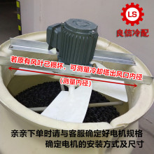 ?冷卻塔防水銅線電機涼水塔配件風機風葉0.18 0.37 0.55 0.75KW
