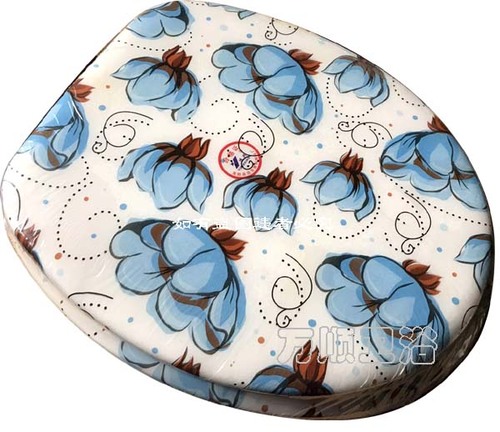 58C1 PVC Soft Toilet Seat Cover, Thick Wooden Sponge U-shaped O-shaped Commode Cover Vintage Universal Toilet Bowl Ring Wholesale