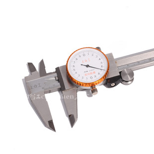 Ll Dial Caliper Stainless Steel High-Precision Oil Meter Vernier Caliper 0-150200300 Pointer Type Industrial