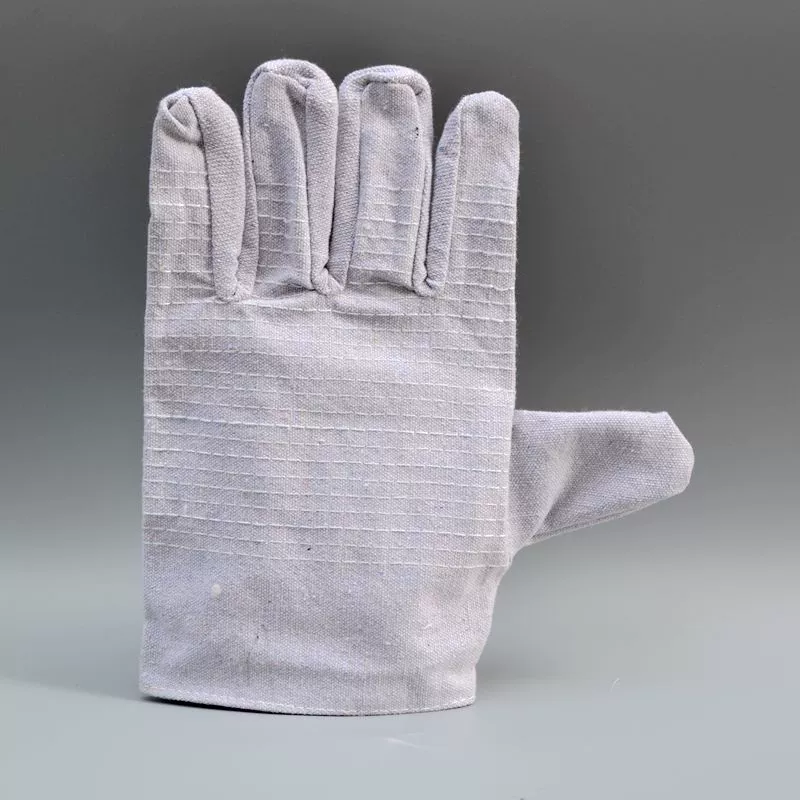24 провода двухслойного холста с полной облицовкой перчатки износостойкие и утолщенные защитные перчатки для сварщиков
