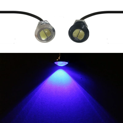 Daytime Running Light 24V Truck – Gündüz işıqları - 12v18mm-blu-ray-1-black-shell