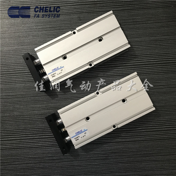 CHELIC气立可双轴气缸TD25X10/20/25/30/40/50/75/100/125/150/20