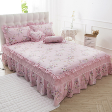 IP9D2023新款公主花边床罩床裙式单件床套夏季床单四季通
