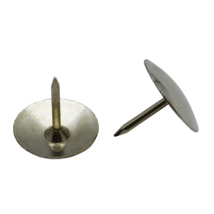 Nickel-Plated Thumbtacks, Wooden Board Binding Thumbtacks, Round-Head Wall Iron Thumbtacks, Office Stationery Supplies Wholesale Store