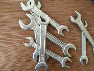Factory direct high strength open-end wrench forging wrench double manual wrench simple open-end wrench