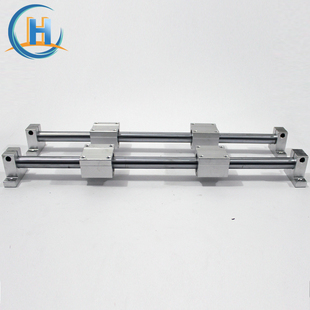 Linear guide slider suit optical axis guide rail slide table vertical slide cylindrical woodworking tool cylindrical slide bar flat
