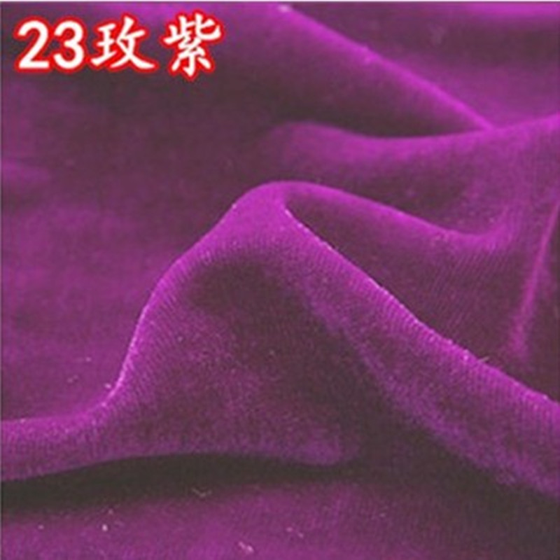 Tejido de terciopelo dorado tela de terciopelo espesa tela de fondo de boda roja negra tela de mesa de conferencia tela de piso