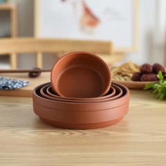 Wholesale Zisha steam rice bowls, steam vegetable bowls, steam egg bowls, small earthenware bowls, earthenware bowls, rustic pottery bowls, hotel restaurant, sand polished.