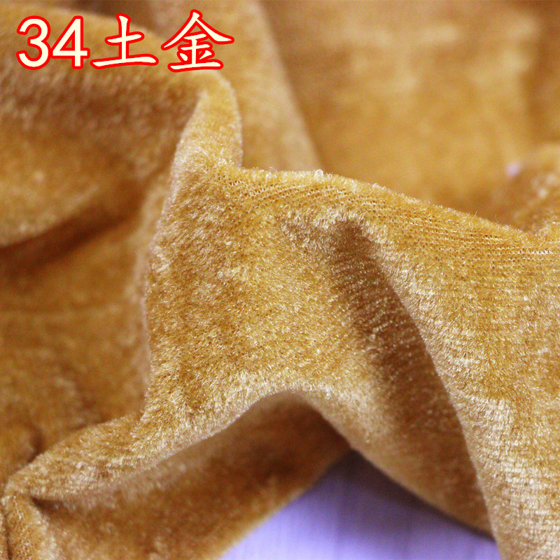 Tejido de terciopelo dorado tela de terciopelo espesa tela de fondo de boda roja negra tela de mesa de conferencia tela de piso