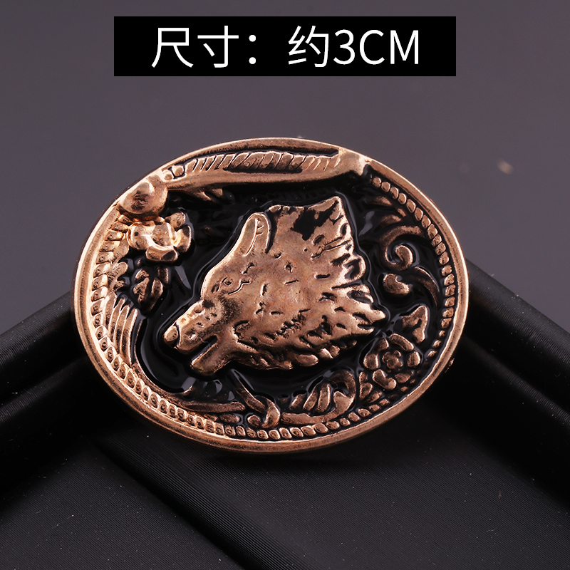 A32—고대 황금늑대 머리