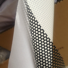 58C1單孔透玻璃窗戶單透貼膜定 制後車窗單面透視廣告戶外防曬車