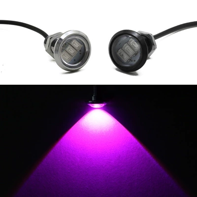 Gündüz işıqları — Reversing Bulb - 12v23mm-pink-purple-1-black-shell
