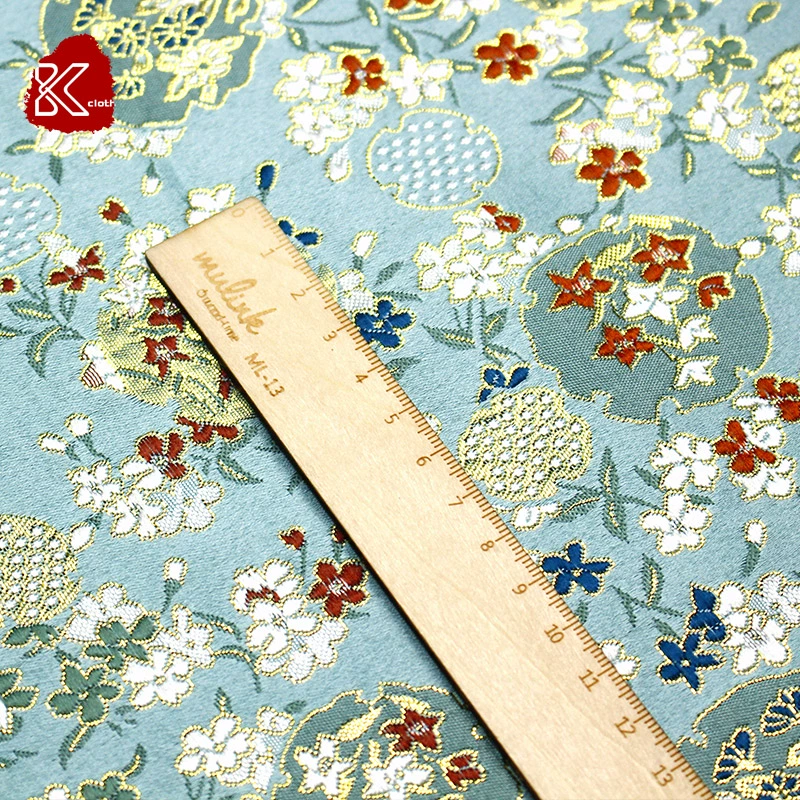 Japanese cloth flower-shaped, brocade