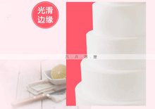 ZN4I假体泡沫蛋糕模型 翻糖蛋糕裱花练习模具泡沫蛋糕胚 4-18寸可