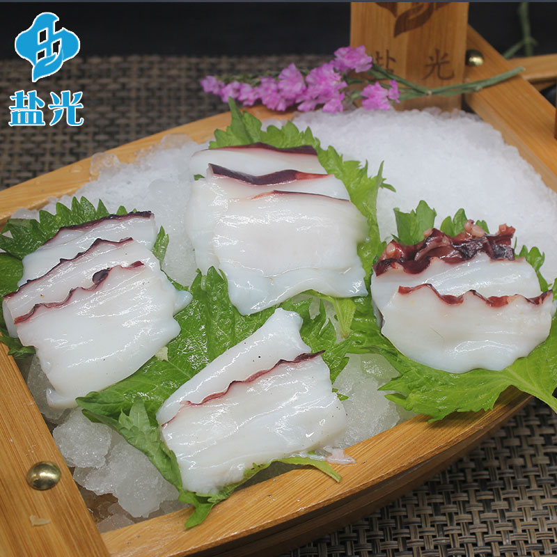 ly熟冻冷冻大章鱼足章鱼切片刺 鱿鱼八爪鱼章鱼须脚刺寿司食材日