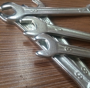 Matching Wrench Simple Open-Ended Typing Wrench 8-24 Adjustable Wrench Dual-Purpose Wrench Matching Tools