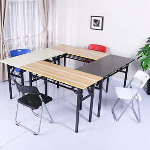 Wholesale Simple Folding Table Rectangular Training Table Stall Table Outdoor Study Desk Conference Long Table Dining Table