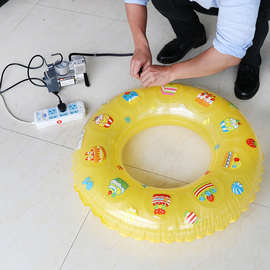 家用220V双缸气泡袋电动高压充气泵小型轿车轮胎篮球游泳圈打气泵