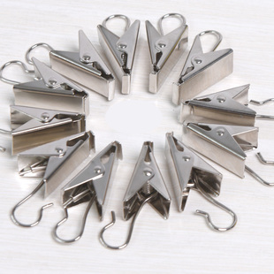 Curtain Clip Hooks, Metal Curtain Buckles, Curtain Accessories, Curtain Ring Accessories, Roman Ring Accessories, Wood