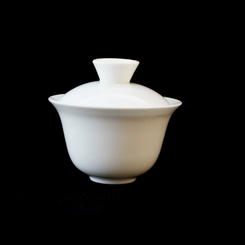 Ceramic white tea set with accessories, direct factory sales