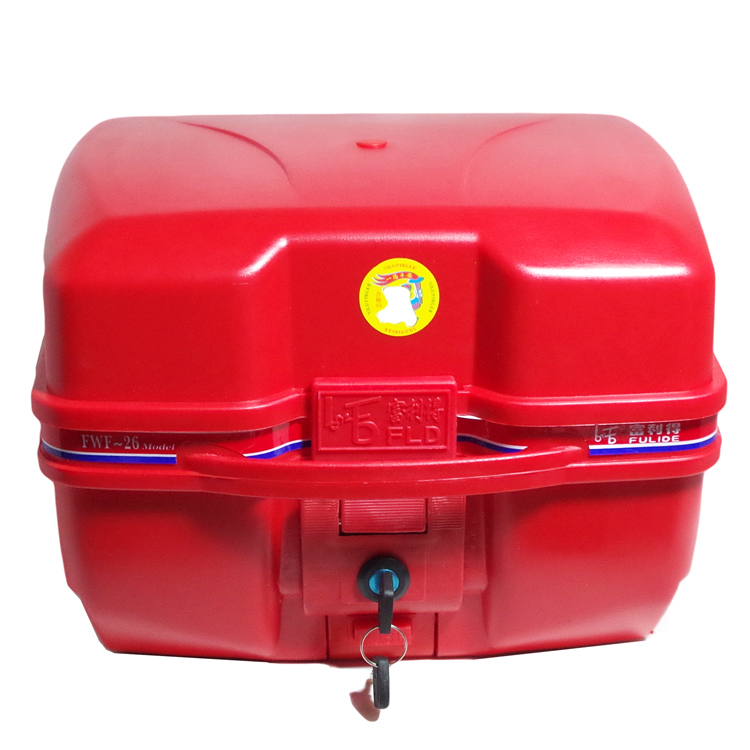 Wholesale Motorcycle Tail Box 125 150 Men's Straddle Large Frame Motorcycle Universal Trunk Thickeneded Anti-Shake