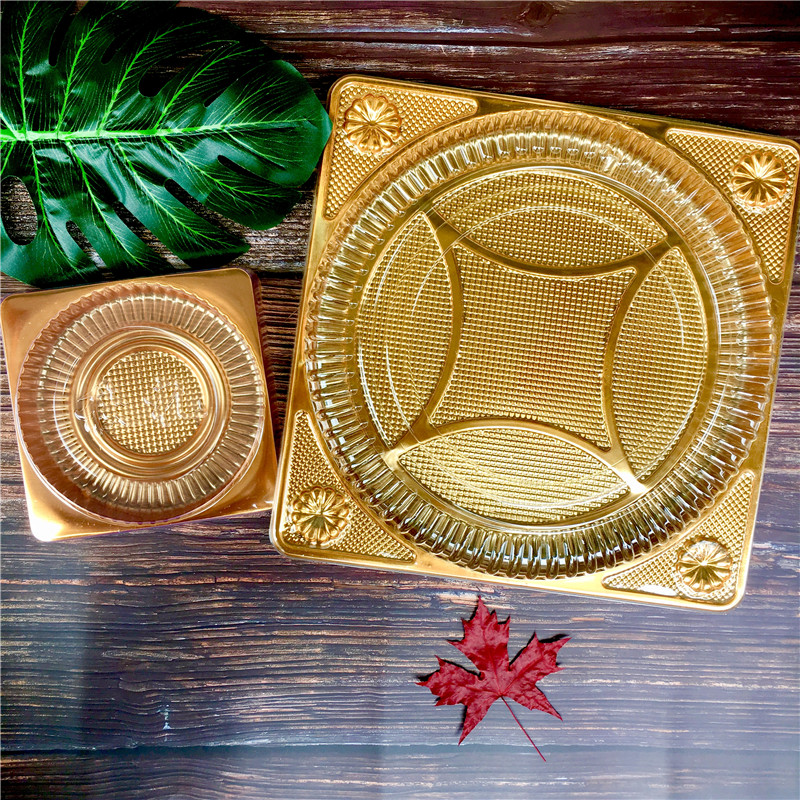 125 gramos de pasteles de luna Tiandi Gaito bandeja de pasteles de luna con cubierta 1 kg 2 kg 3 kg caja de pasteles de luna con cubierta 500 gramos