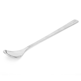 Creative 19cm King Style Stainless Steel Long Handle Ice Spoon Dessert Spoon Coffee Spoon Ice Cream Spoon Catering Stirring Stick Spoon