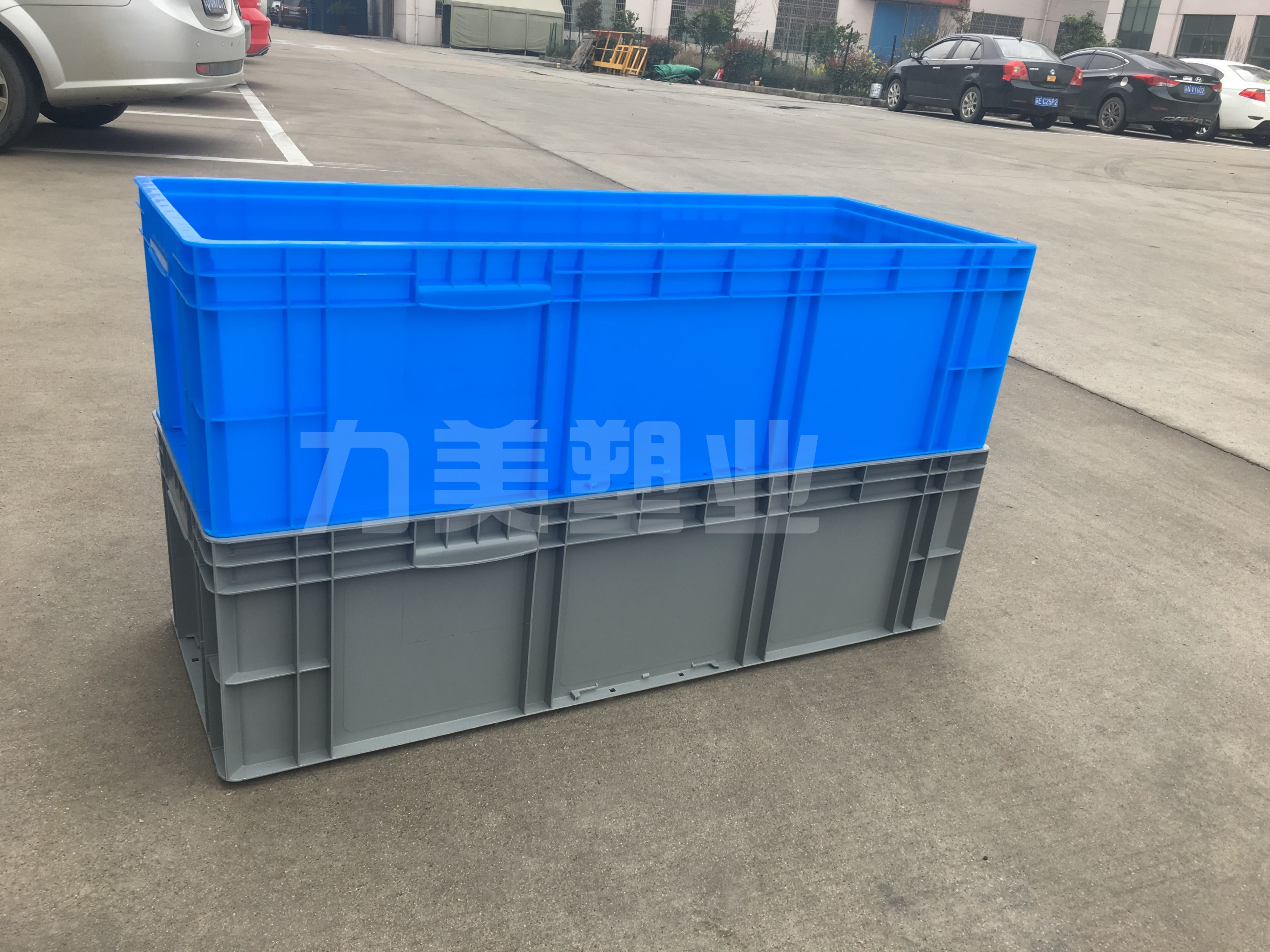 Caja de plástico de gran tamaño, caja de rotación rectangular, caja de cría de peces, caja de tortugas, marco logístico, caja de cría de tortugas, marco de goma