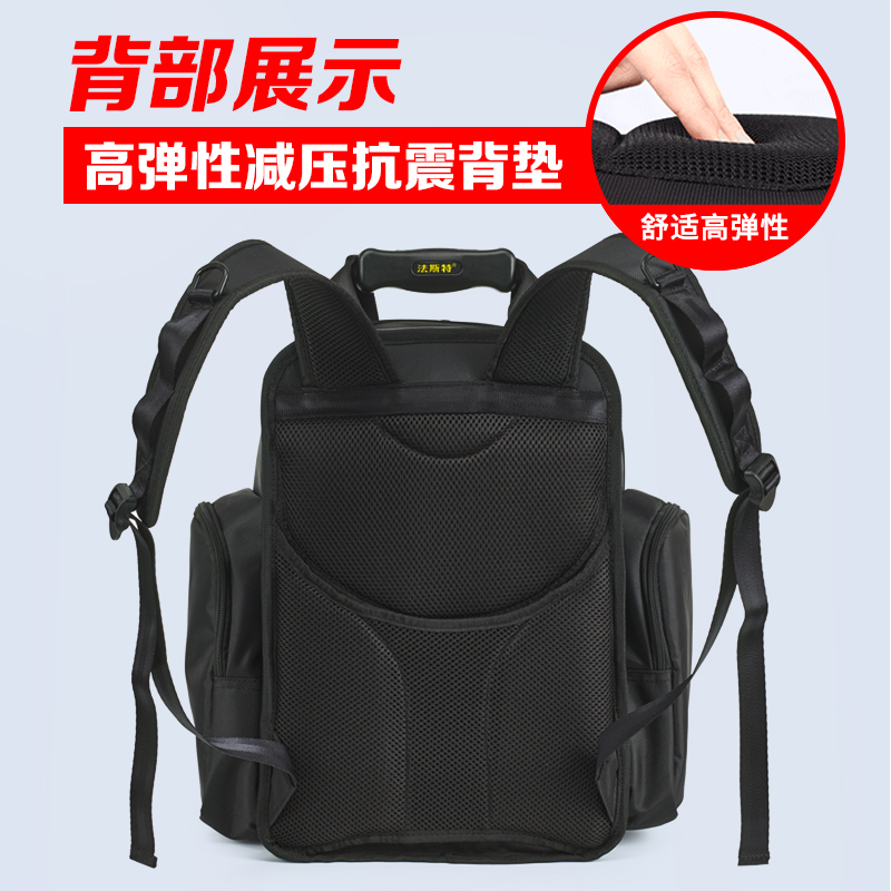 Mochila para Herramientas de Lona de Oxford Multifuncional para Mantenimiento