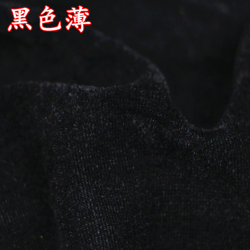 Tejido de terciopelo dorado tela de terciopelo espesa tela de fondo de boda roja negra tela de mesa de conferencia tela de piso