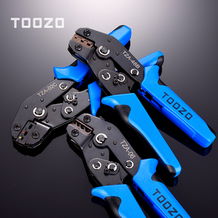 Wire crimping pliers 0.25-6 square cold pressing European terminal pin wire earring pliers suit combination multifunctional clamp