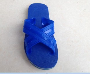 Men's and Women's Old-Fashioned Home Sponge Slippers Summer Beach Sponge Soft Bottom Silent Silent Slippers