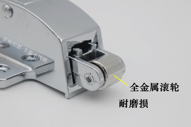 ll冰箱冷柜拉手A03烘焙箱烤箱门锁可调高度传递窗把手 设备冷库门