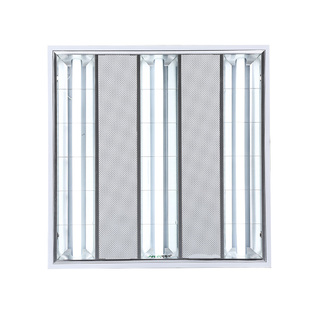 Led flat panel lamp 600 600 grille lamp plate embedded panel gypsum mineral wool board office ceiling 30*120