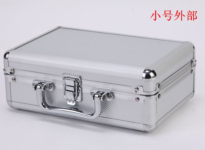 Caja de herramientas multifunción portátil para el hogar, caja de aleación de aluminio para reparación de automóviles grandes y pequeños