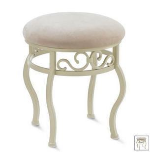 9U Wholesale European Style Iron Shoe Changing Stool Dressing Stool Round Stool Fashion Small Stool Sofa Stool Round Stool with Leather