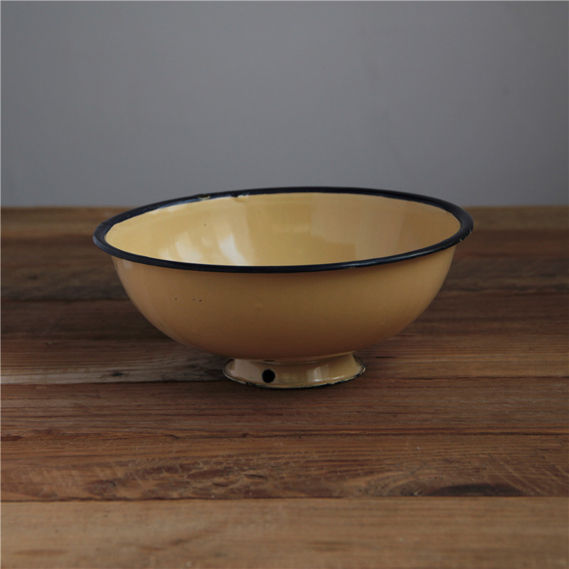 16cm 노란색 그릇, 외경 16CM