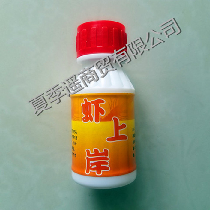 1 botella de camarón genuino en tierra