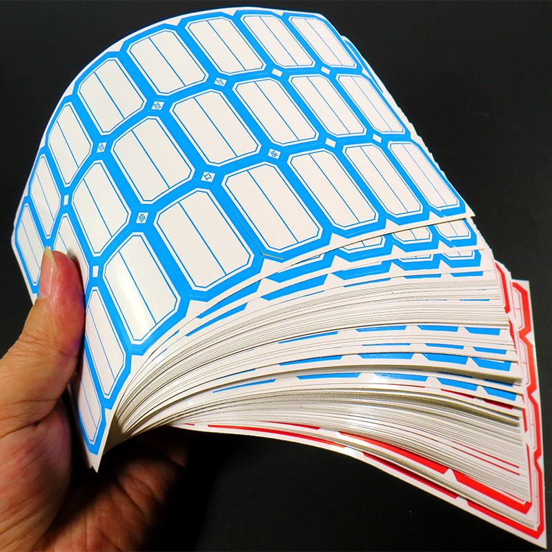 Unprooped label paper Self -viscosity small label