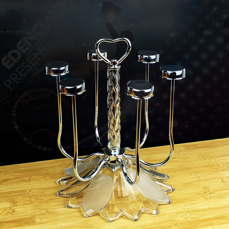 Silver shelf