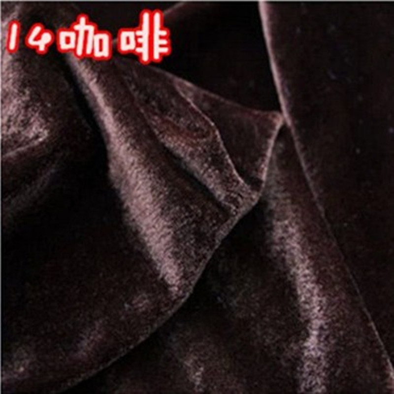 Tejido de terciopelo dorado tela de terciopelo espesa tela de fondo de boda roja negra tela de mesa de conferencia tela de piso