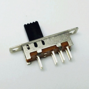 J8 with Ear 233t Double Row Vertical 4Ss Sliding Switch Small Gear Three Gear Toggle Switch 3 Current E02P Switch G3