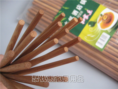 58C1 [Special offer 50 pairs] 30cm longer restaurant restaurant canteen hot pot chopsticks bamboo chopsticks hotel chopsticks