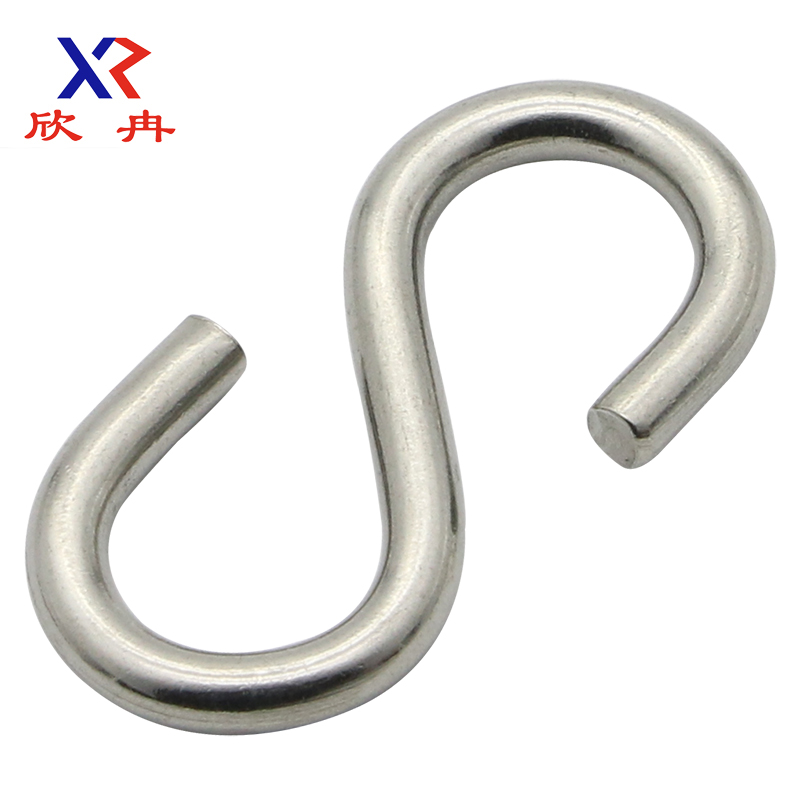 S钩 挂钩 不锈钢挂钩 索具配件 厨房挂钩 居家挂钩 4mm